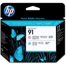 Originales inkjet CABEZAL INKJET HP C9462A Nº91 DESIGNJET Z6100 MAGENTA CLARO y CIAN CLARO