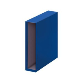 Archivadores de palanca (cajetines) CAJA para ARCHIVADOR DOHE  Fº 82mm AZUL