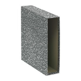 Archivadores de palanca (cajetines) CAJA para ARCHIVADOR DOHE ARCHICLAS JASPEADO A4 82mm GRIS CLARO