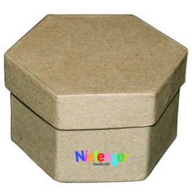 Pinceles y accesorios de pintura CAJAS DECORABLES NIEFENVER CARTON OCTOGONALES 9x7 CM PAQUETE DE 10