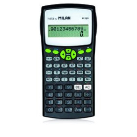 Calculadoras científicas CALCULADORA CIENTIFICA MILAN 10+2 DIGITOS VERDE (2 líneas)