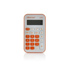 Calculadoras de bolsillo CALCULADORA de BOLSILLO OFFICE BOX 8 DIGITOS NARANJA