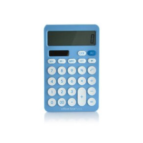 Calculadoras sobremesa CALCULADORA SOBREMESA OFFICE BOX DUAL POWER 12 DIGITOS AZUL