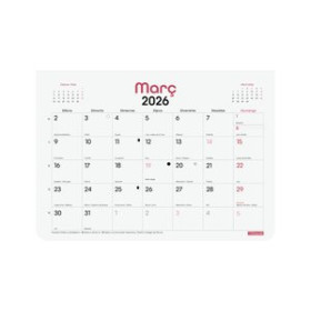 Calendarios murales y sobremesa CALENDARI (2026) CATALAN FINOCAM PARET CHIC BLOC IMAN MENSUAL PER ESCRIURE S 210x150 BLANC