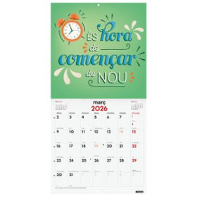 Calendarios murales y sobremesa CALENDARI (2026) CATALAN FINOCAM PARET IMATGES MENSUAL PER ESCRIURE 300x300 FRASES INSPIRADORAS