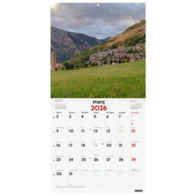 Calendarios murales y sobremesa CALENDARI (2026) CATALAN FINOCAM PARET IMATGES MENSUAL PER ESCRIURE 300x300 POBLES BELLS