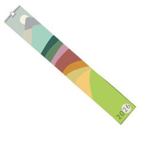 Calendarios murales y sobremesa CALENDARIO (2026) FABRIANO PARED MENSUAL 26x8cm WALLIS