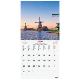 Calendarios murales y sobremesa CALENDARIO (2026) FINOCAM INTERNACIONAL PARED IMAGENES MENSUAL PARA ESCRIBIR 300x300 TRAVELLING