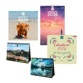 Calendarios murales y sobremesa CALENDARIO (2026) FINOCAM MENSUAL IMAGENES SURTIDO DE 35