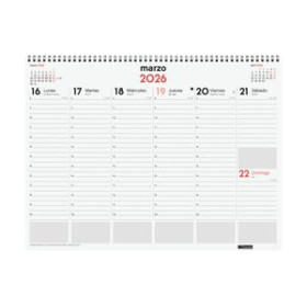 Calendarios murales y sobremesa CALENDARIO (2026) FINOCAM VADE ESPIRAL S/V 420x310