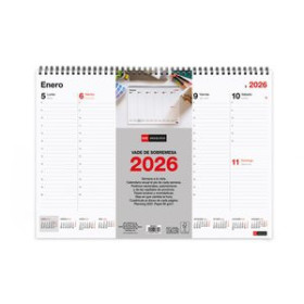 Calendarios murales y sobremesa CALENDARIO (2026) MIQUELRIUS VADE BASIC S/V PARA ESCRIBIR A3 420x296 (wire-o)