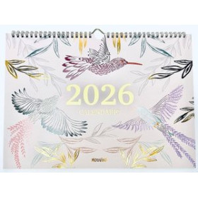 Calendarios murales y sobremesa CALENDARIO (2026) MOOVING PARED BOHO MENSUAL 325x250