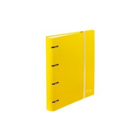 Carpebloc CARPEBLOC CARCHIVO LUZ CARTON FORRADO A4 4 an.MIXTAS 35mm con REC. 100 hj. CUADRIC.4x4 AMARILLO