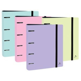 Carpebloc CARPEBLOC MARIOLA POLYFOAM A4 4 an. MIXTAS 40mm SIN RECAMBIO SURTIDO PASTEL (4 col.)