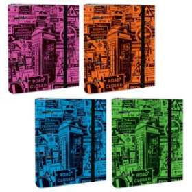 Carpebloc CARPEBLOC MARIOLA UNI 4 an.40mm  con REC. 100 hj. CUADRIC.4x4 90g SURTIDO LONDON EXPOSITOR DE 10