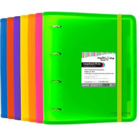 Carpebloc CARPEBOOK MULTILINE P.P A4 4an.35mm VERDE con recambio