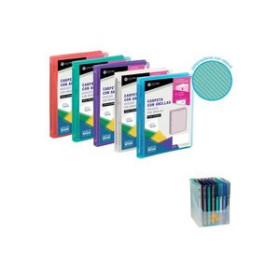 Carpetas de anillas CARPETA CANGURO CARCHIVO DIAGONAL PP A4 2 an.REDONDAS 16mm SURTIDO