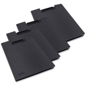 Carpetas con pinza portablocs CARPETA con PINZA PORTABLOCK A4 NEGRA PACK DE 4