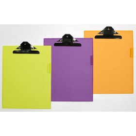 Carpetas con pinza portablocs CARPETA con PINZA PORTABLOCS IBERPLAS PVC Fº COL.SURT.(pinza gigante)