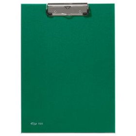 Carpetas con pinza portablocs CARPETA con PINZA PORTABLOCS PARDO Fº  VERDE