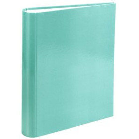 Carpetas de anillas CARPETA de ANILLAS CARCHIVO SOFT CARTON PLASTIFICADO BRILLO A4 2 an.MIXTA 25mm MENTA