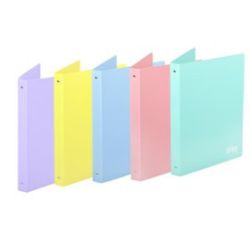 Carpetas de anillas CARPETA de ANILLAS CARCHIVO SOFT PP OPACO A4 4 an.25mm SURTIDO (5 col.)