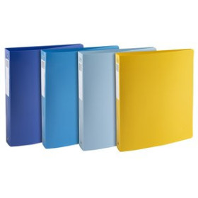 Carpetas de anillas CARPETA de ANILLAS EXACOMPTA BEE BLUE PP A4+ 4 an. 30mm SURTIDO (4 col.)