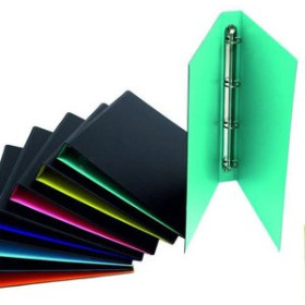 Carpetas de anillas CARPETA de ANILLAS IBERPLAS COLOR CLASSIC Fº 4 an. 25mm SURTIDO EXPOSITOR de 12