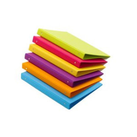 Carpetas de anillas CARPETA de ANILLAS IBERPLAS PVC ESCOLAR Fº 4 an.25mm FUN COLOR AMARILLO