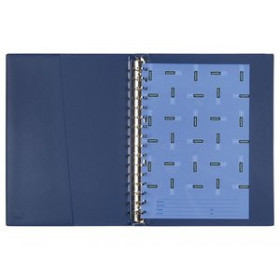 Carpetas de anillas CARPETA de ANILLAS MULTIFIN ALFA PVC 3005 Fº 16 an.24mm AZUL