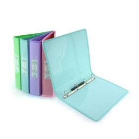 Carpetas de anillas CARPETA de ANILLAS OFFICE BOX PP A4+ BLUSH 4 an. 40mm SURTIDO (4 col.)