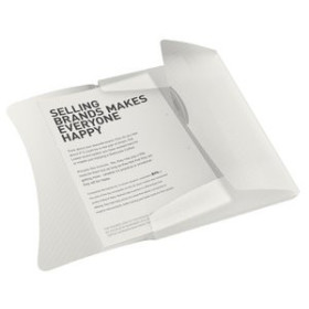 Carpetas de gomas CARPETA de GOMAS y SOLAPAS ESSELTE PP OPACO A4 BLANCO VIVIDA