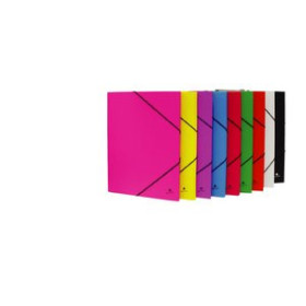 Carpetas de gomas CARPETA de GOMAS y SOLAPAS MARIOLA MERIDA CARTON FORRADO Fº VIOLETA