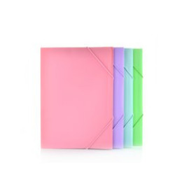 Carpetas de gomas CARPETA de GOMAS y SOLAPAS OFFICE BOX MAXI+ BLUSH PP SURTIDO (4 col.)