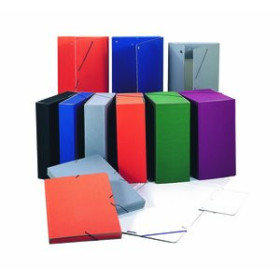 Carpetas de proyectos CARPETA de PROYECTOS CARCHIVO TELA A4 BROCHES  9 cm GRIS