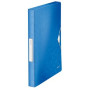 Carpetas de proyectos CARPETA de PROYECTOS LEITZ WOW PP A4 GOMAS 3 cm AZUL METALIZADO