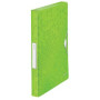 Carpetas de proyectos CARPETA de PROYECTOS LEITZ WOW PP A4 GOMAS 3 cm VERDE METALIZADO
