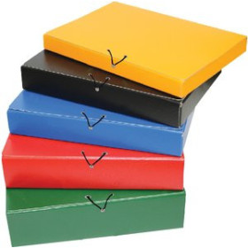 Carpetas de proyectos CARPETA de PROYECTOS MARIOLA SERIE MALLORCA LOMO 5cm GOMAS NEGRA