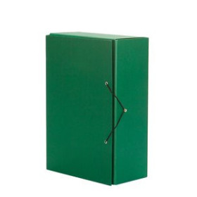 Carpetas de proyectos CARPETA de PROYECTOS PARDO A4 GOMAS 15 cm VERDE