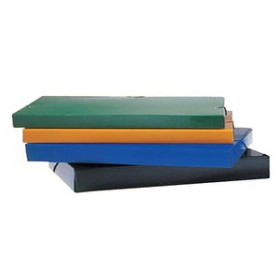 Carpetas de proyectos CARPETA de PROYECTOS SARO CARTON ESMALTADO BRILLO Fº GOMAS  3 cm NEGRO