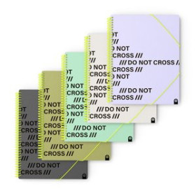 Carpetas de fundas (tarifarios) CARPETA FUNDAS (TARIFARIO) CARCHIVO DO NOT CROSS ESPIRAL PP ARCHIVEX A4 20 F. SURTIDO