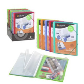 Carpetas de fundas (tarifarios) CARPETA FUNDAS (TARIFARIO) CARCHIVO ESPIRAL PP COMODIN A4 40 F.