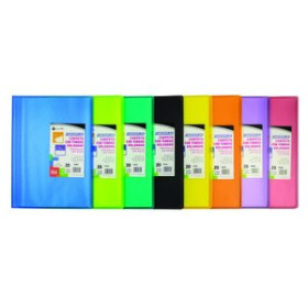 Carpetas de fundas (tarifarios) CARPETA FUNDAS (TARIFARIO) CARCHIVO PP CARCHIPLAS-BOOK FLEXIBLE Fº  20 F. SURTIDO