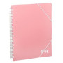 Carpetas de fundas (tarifarios) CARPETA FUNDAS (TARIFARIO) CARCHIVO SOFT PP ARCHIVEX A4  20 F. ROSA PASTEL