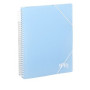 Carpetas de fundas (tarifarios) CARPETA FUNDAS (TARIFARIO) CARCHIVO SOFT PP ARCHIVEX A4  40 F. AZUL PASTEL