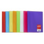 Carpetas de fundas (tarifarios) CARPETA FUNDAS (TARIFARIO) GRAFOPLAS PP FLEXIBLE POLIPLAS TRANS. A4 40 F. ROJO