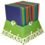 Carpetas de fundas (tarifarios) CARPETA FUNDAS (TARIFARIO) GRAFOPLAS PP FLEXIBLE POLIPLAS TRANS. Fº EXPOSITOR de 20