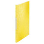 Carpetas de fundas (tarifarios) CARPETA FUNDAS (TARIFARIO) LEITZ WOW PP FLEXIBLE A4 20 F. AMARILLO