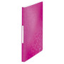Carpetas de fundas (tarifarios) CARPETA FUNDAS (TARIFARIO) LEITZ WOW PP FLEXIBLE A4 40 F. FUCSIA