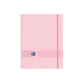 Carpetas de fundas (tarifarios) CARPETA FUNDAS (TARIFARIO) OXFORD LIVE&GO ESPIRAL PP A4 20 F. CON GOMA ROSA CHICLE